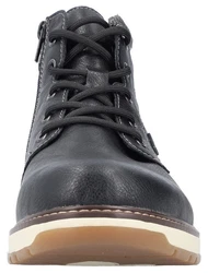 Rieker Winterboots Schnürboots Winterstiefelette TEX-Membran schwarz/grau