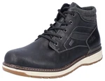 Rieker Winterboots Schnürboots Winterstiefelette TEX-Membran schwarz/grau