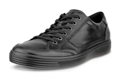 Ecco Schnürschuh (53730401559) Schwarz/Grau/Braun/Dunkelgrau