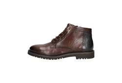 bugatti Schnürboots Seve Braun/Dunkelbraun/Beige