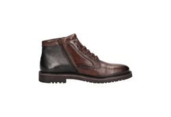 bugatti Schnürboots Seve Braun/Dunkelbraun/Beige