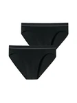 Schiesser Slip Rio Pure Micro Schwarz/Grau/Braun
