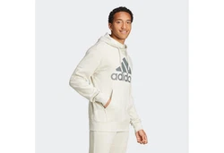 adidas Sportswear Kapuzensweatshirt Essentials French Terry Big Logo Hoodie Beige/Khaki/Creme/Gelb/Hellgrau