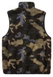 Brandit Steppweste Teddyfleece Vest Men Dunkelgrün/Braun/Schwarz