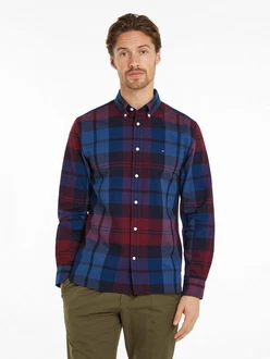 Tommy Hilfiger Langarmhemd OXFORD BLACKWATCH CHK RF SHIRT Tommy Hilfiger Langarmhemd OXFORD BLACKWATCH CHK RF SHIRT