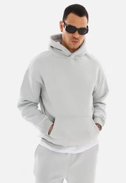 Hoodie einfarbiger Basic Oversized Hoodie Premium Kapuzenpullover Unisex
