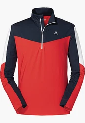 Schöffel Shirt Fiss Herren Rot/Dunkelrot