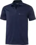 HENSON&HENSON Poloshirt Superweiches Jersey-Gewebe Dunkelblau/Blau/Hellblau