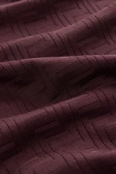 Next Poloshirt Strukturiertes Polo-Shirt Dunkelrot/Bordeaux