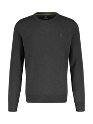 LERROS Strickpullover Dunkelgrau/Grau