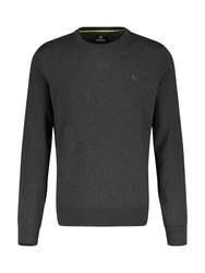 LERROS Strickpullover Dunkelgrau/Grau