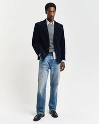 Gant Strickpullover R-Neck COTTON PIQUE C-NECK Dunkelgrau/Grau/Hellgrau