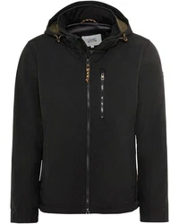 camel active Softshelljacke Schwarz/Dunkelgrau