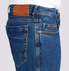 MAC 5-Pocket Jeans Ben Blau/Dunkelblau/Fliederfarben