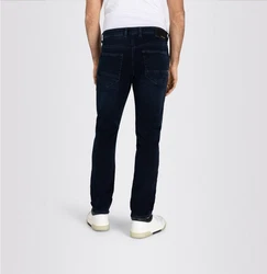 MAC 5-Pocket Jeans ARNE PIPE Dunkelblau/Lila/Blau