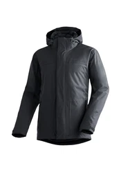 Maier Sports Funktionsjacke Peyor 3in1 Dunkelgrau/Grau/Schwarz/Dunkelblau/Gelb