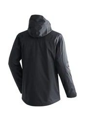 Maier Sports Funktionsjacke Peyor 3in1 Dunkelgrau/Grau/Schwarz/Dunkelblau/Gelb