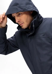 Maier Sports Funktionsjacke Peyor 3in1 Dunkelblau/Blau/Grau