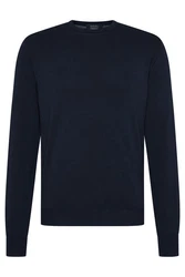 Digel Rundhalspullover Faros Dunkelblau/Blau
