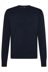 Digel Rundhalspullover Faros Dunkelblau/Blau