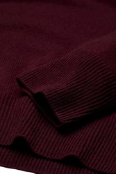 Digel Rundhalspullover Faros Dunkelrot/Lila/Bordeaux