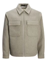 JACK & JONES Jacke JPRBlurussel (1-St) Khaki/Beige/Braun/Grau