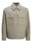 JACK & JONES Jacke JPRBlurussel (1-St) Khaki/Beige/Braun/Grau