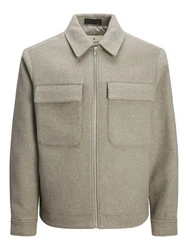 JACK & JONES Jacke JPRBlurussel (1-St) Khaki/Beige/Braun/Grau