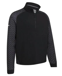 Longsweatshirt Layer Odyssey Blocked Schwarz-Grau Herren M