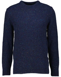 Gant Strickpullover Dunkelblau/Hellblau/Blau