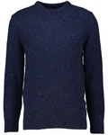 Gant Strickpullover Dunkelblau/Hellblau/Blau