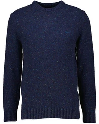 Gant Strickpullover Dunkelblau/Hellblau/Blau