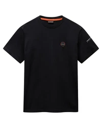 Napapijri T-Shirt Softshell BADGE schwarz