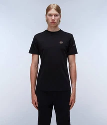 Napapijri T-Shirt Softshell BADGE schwarz