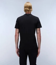 Napapijri T-Shirt Softshell BADGE schwarz