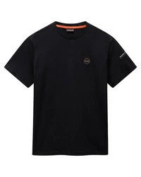 Napapijri T-Shirt Softshell BADGE schwarz