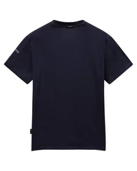 Napapijri T-Shirt Softshell BADGE blau/marine (176)