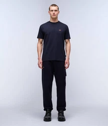 Napapijri T-Shirt Softshell BADGE blau/marine (176)