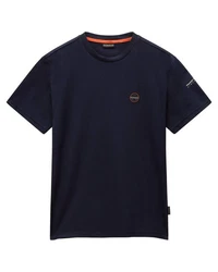 Napapijri T-Shirt Softshell BADGE blau/marine (176)