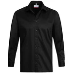 GREIFF Langarmhemd Corporate Hemd PREMIUM Herren OEKO TEX Schwarz