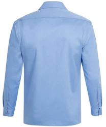 GREIFF Langarmhemd Corporate Hemd PREMIUM Herren OEKO TEX Mittelblau