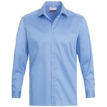 GREIFF Langarmhemd Corporate Hemd PREMIUM Herren OEKO TEX Mittelblau
