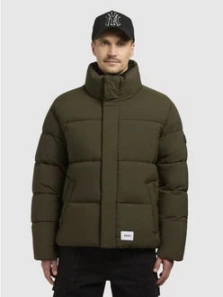 khujo Steppjacke DUNGH MATT Dunkelgrün/Khaki
