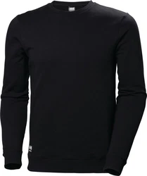 Helly Hansen Rundhalspullover Classic Schwarz/Dunkelblau