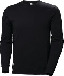 Helly Hansen Rundhalspullover Classic Schwarz/Dunkelblau