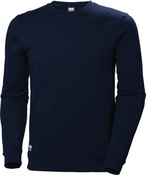 Helly Hansen Rundhalspullover Classic Dunkelblau/Blau