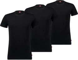 Levi's T-Shirt mit breitem Logobund schwarz