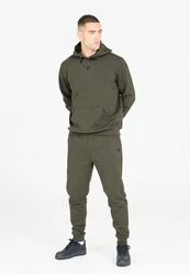 Virtus Sweatshirt Taro mit Kapuze Dunkelgrün/Khaki