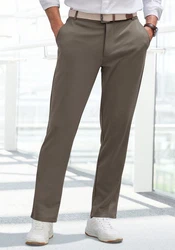 John Devin Stretch-Hose regular-fit Khaki/Braun/Grau/Beige