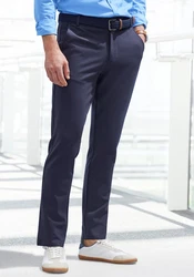 John Devin Stretch-Hose regular-fit Dunkelblau/Blau